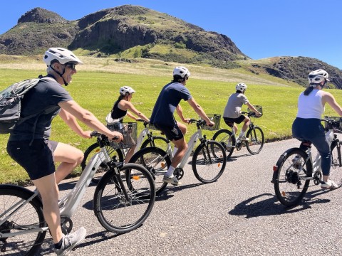 E Bike tour of Palace, Holyrood and Craigmillar Castle