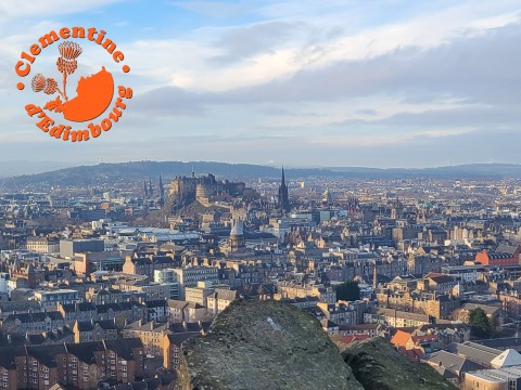Visite Vue d'en Haut d’Édimbourg en français avec Cléme...